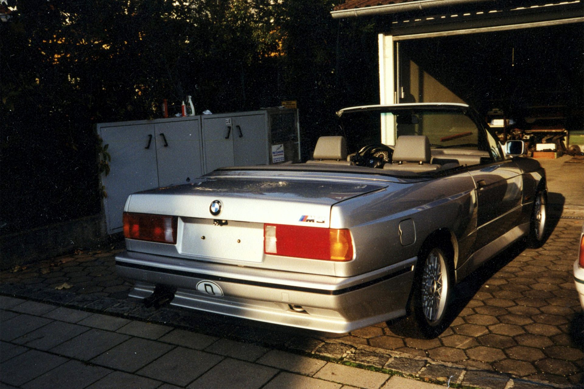 BMW M3 rear view
