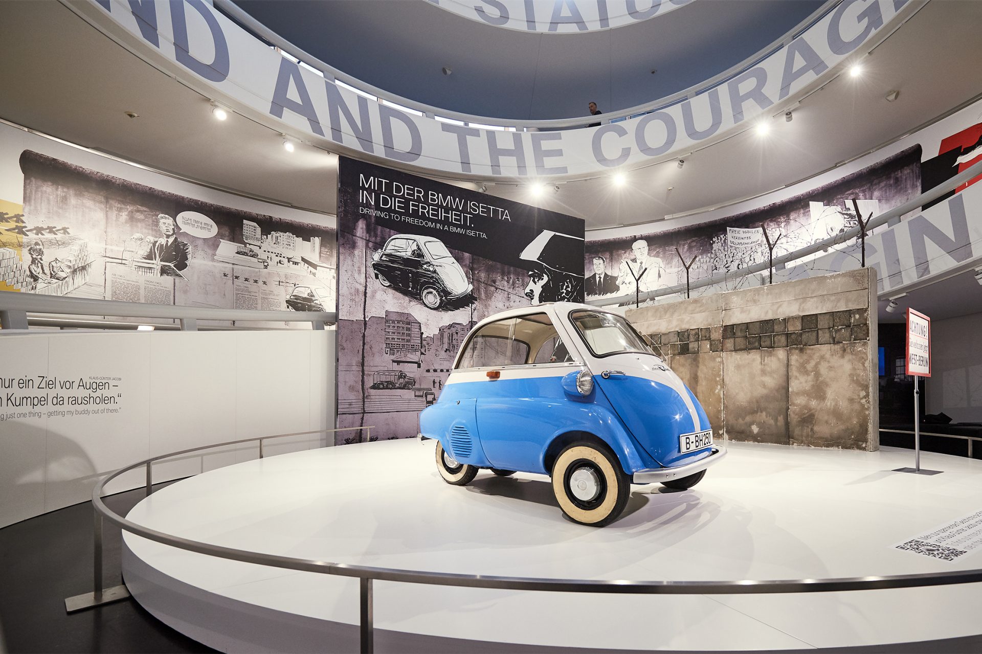 A BMW Isetta in the BMW Museum