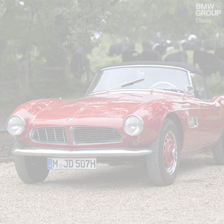 BMW 507; Frontview